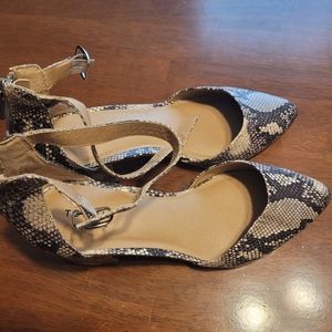 Torrid Snake Print Shoes